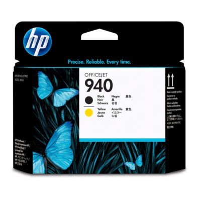 hp 940 Ink Cartridge Black, Yellow Single Pack, C4900A hp 940 Ink Cartridge Black, Yellow Single Pack, C4900A